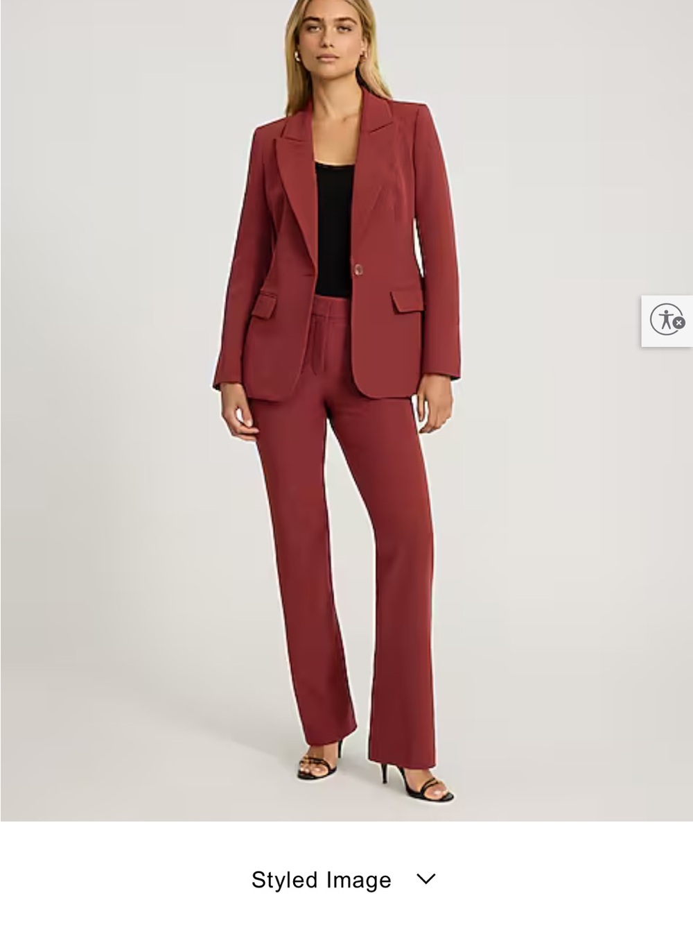 Editor Signature Stretch Mid Rise Bootcut Pant - Picture 4 of 6